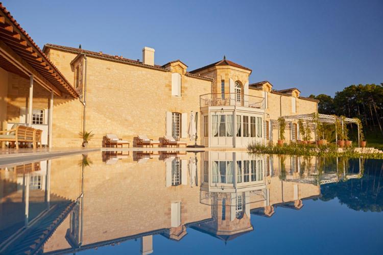 Chateau De Clotte & Suites Les Salles-de-Castillon Екстер'єр фото